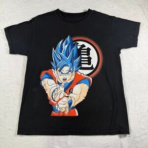 Anime Dragon Ball Super Goku SSGSS Saiyan God Blue Power Up